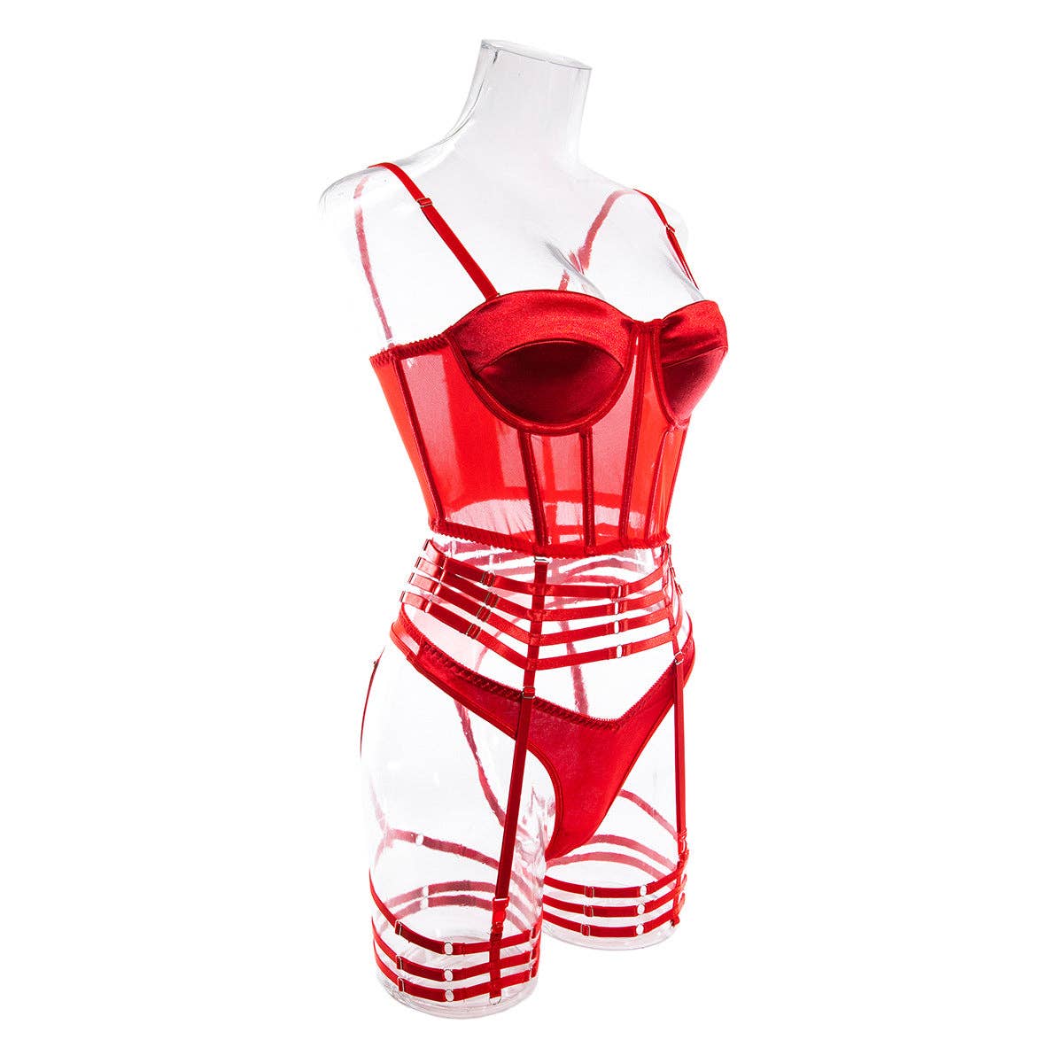 Bandage Sexy Lingerie Set with Garter Belt LL5767 www.linalind.de Bandage Sexy Lingerie Set with Garter Belt LL5767 www.linalind.de